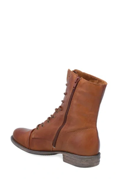Miz Mooz Lukas Lace-up Bootie In Brown