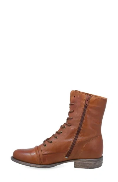 Miz Mooz Lukas Lace-up Bootie In Brown