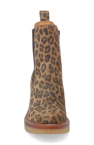 Miz Mooz Averie Platform Wedge Bootie In Brown