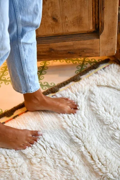 Lorena Canals Woolable Rug Bahari In White