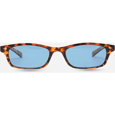 Indy Joey Square Polarized Sunglasses In Blue