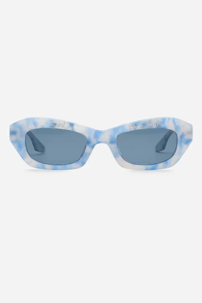 Indy Head In The Clouds Polarized Sunglasses In Blue