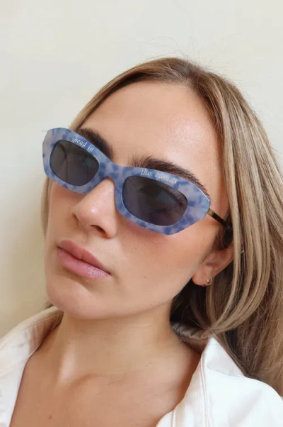 Indy Head In The Clouds Polarized Sunglasses In Blue