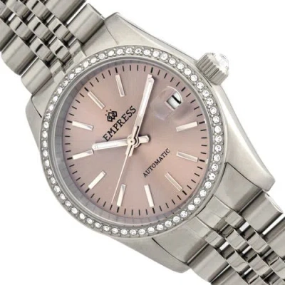 Empress Constance Automatic Bracelet Watch With Date In Metallic