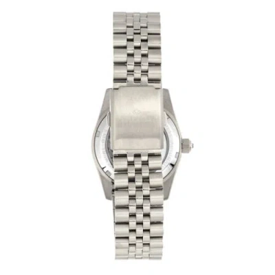 Empress Constance Automatic Bracelet Watch With Date In Silver