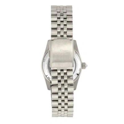 Empress Constance Automatic Bracelet Watch With Date In Silver