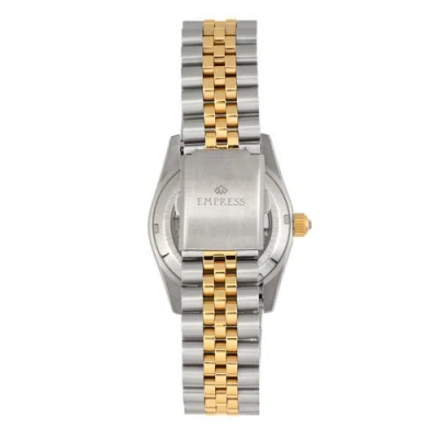 Empress Constance Automatic Bracelet Watch With Date In Gold