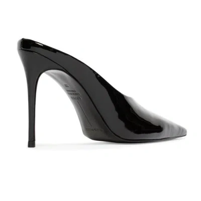 Black Suede Studio Fallon 100 Pump In Black