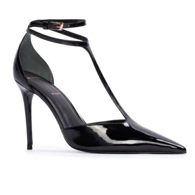 Black Suede Studio Ruby 100 Pump In Black