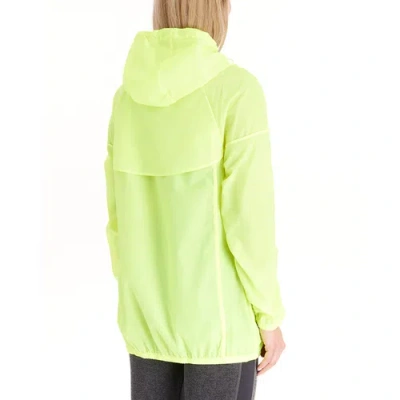 Modern Eternity Maternity Addison 3-in-1 Waterproof Maternity Windbreaker In Yellow