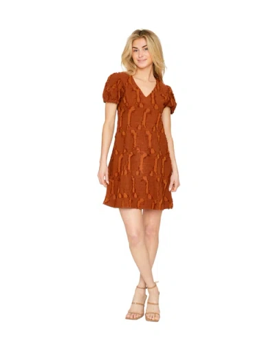 Taylor Tillman Eden Dress In Brown