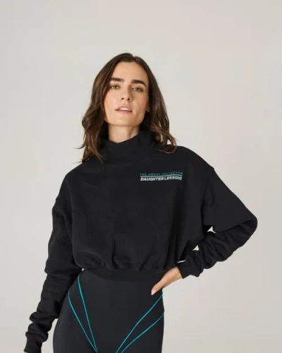 Daughter Lessons Sweatshirt In Black