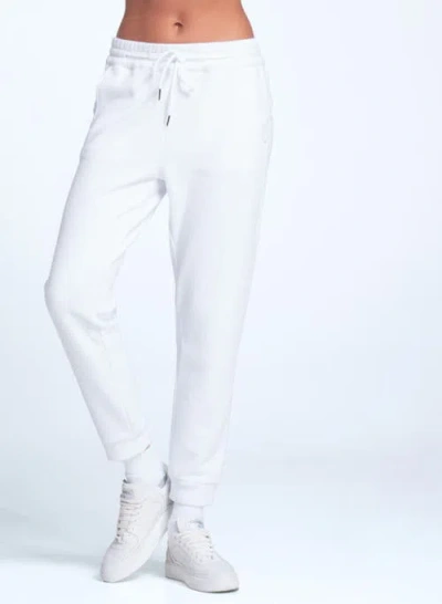 Lucky In Love Essential Jogger In White