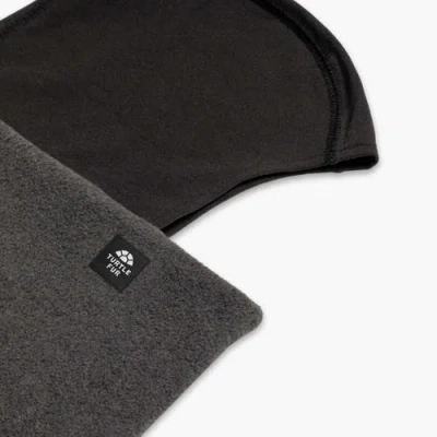 Turtle Fur Fleece Shellaclava Balaclava In Gray