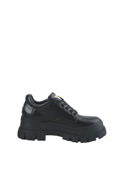 Buffalo Boots Aspha Cls Flat Shoe In Black