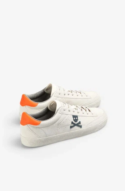 Scalpers New Gala Suede Sneakers In White