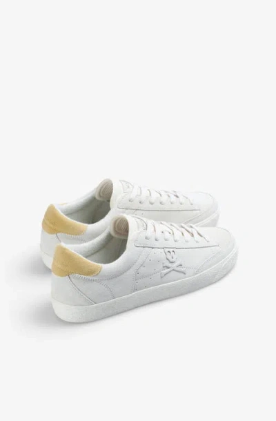 Scalpers New Gala Suede Sneakers In White
