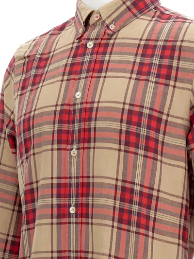 Ps By Paul Smith Ps Paul Smith Plaid Flannel Shirt In Multi