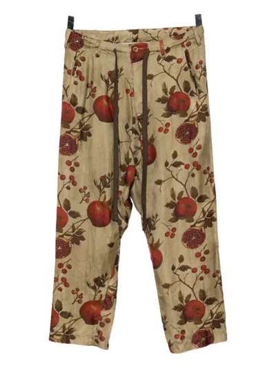 Uma Wang All-over Print Trousers In Multi