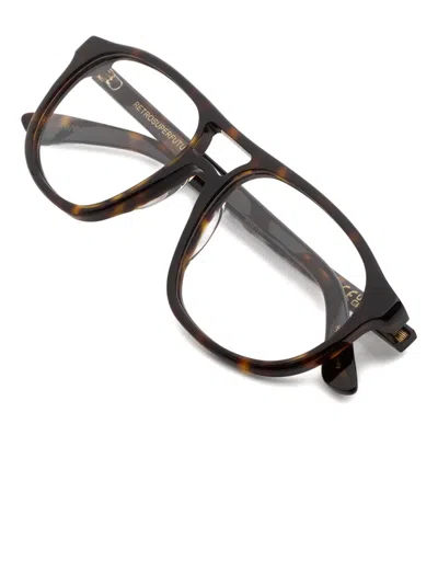 Retrosuperfuture Numero 127 Havana Havana Glasses In Brown