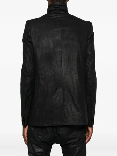 Deepti Single-breasted Coat In Black