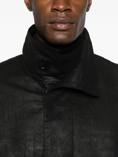 Deepti Single-breasted Coat In Black