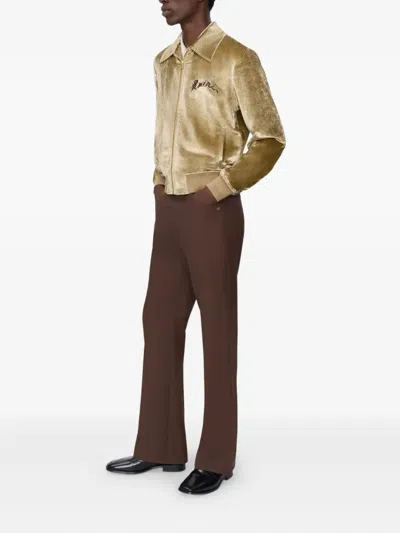 Amiri Five-pockets Trousers In Brown