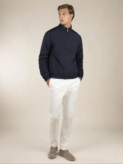 Aurélien Reversible Resort Jacket In Blue