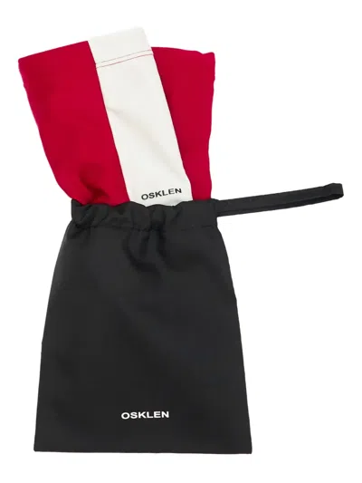 Osklen Duo-colour Swim Trunks In Red