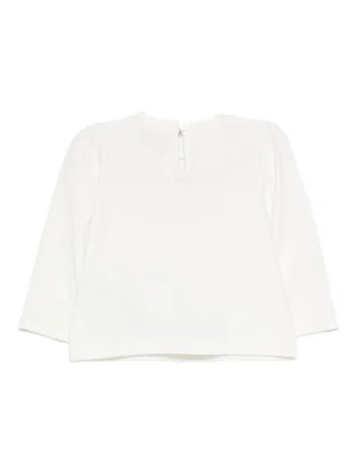 Moschino Teddy Bear Long-sleeve T-shirt In White