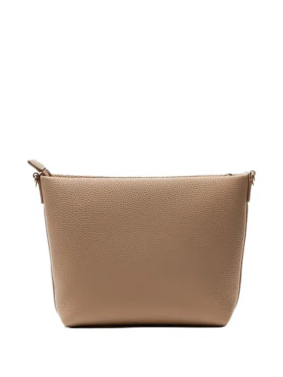 Mc2 Saint Barth Adjustable Strap Shoulder Bag Gold Tone In Neutral