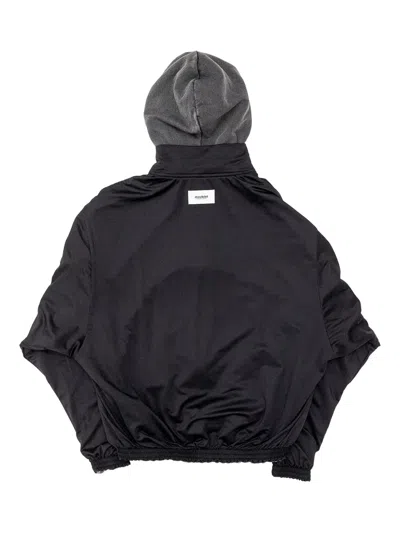 LOGO细节拉链连帽衫