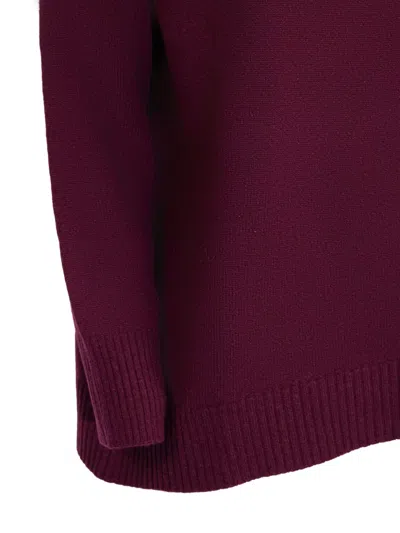 Kangra Cashmere Crew-neck In Purple
