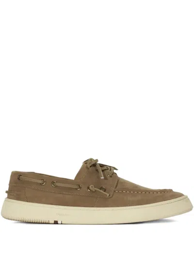 Osklen Soho Dockside Suede Boat Shoes In Brown