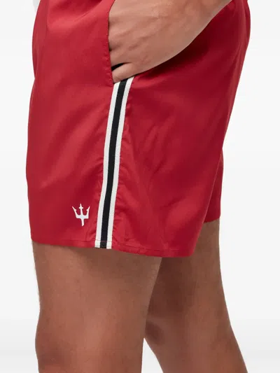 Osklen Aquaone Flex Swim Shorts In Red