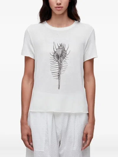 Osklen Conchas T-shirt In White