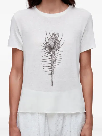 Osklen Conchas T-shirt In White
