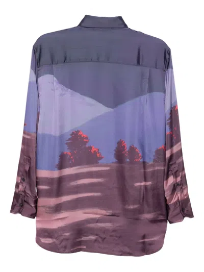 Lacoste All-over Print Shirt In Multi