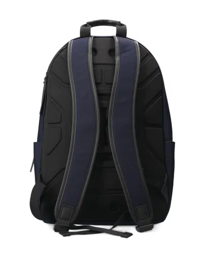 Premiata Versatile Backpack Featuring Multiple Pockets In Blue