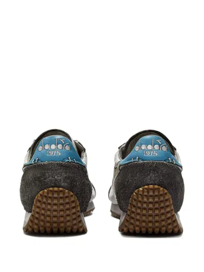 Diadora Equipe Lace-up Panelled Snekers In Multi