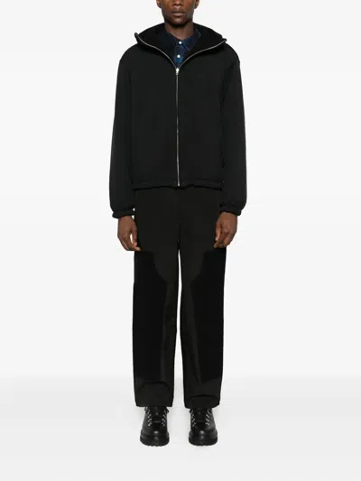 Arte Antwerp Reersible Nylon And Sherpa Technical Hooded Jacket In Multi