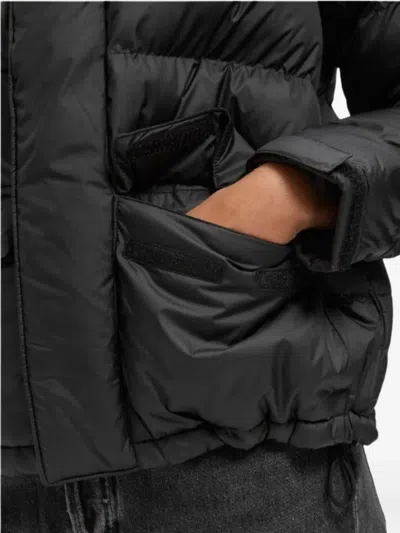 The North Face Limbara Pocket Puffer Jacket In Black