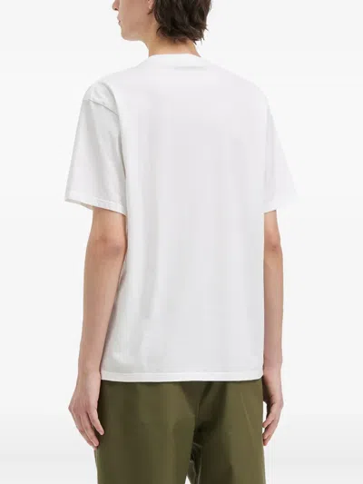 Undercover Skull Graphic T-shirt In White