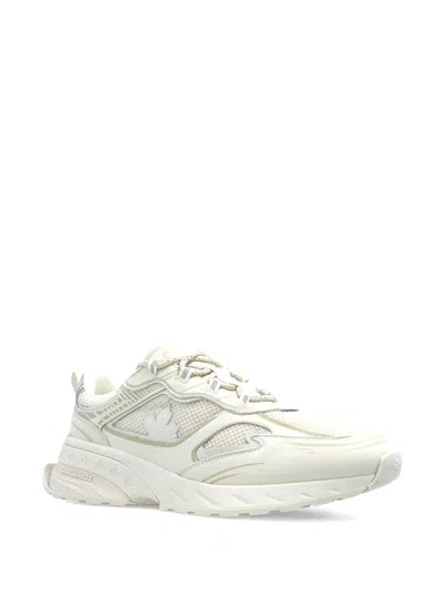Dsquared2 Dsquared Chalk Mesh And Leather Sprinter Sneakers In White