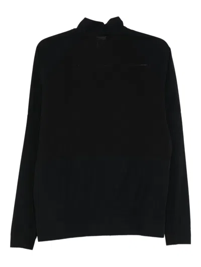 Superdry Zip-up Bomber Jacket In Black