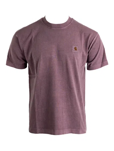 Carhartt Vista Short-sleeve T-shirt In Purple