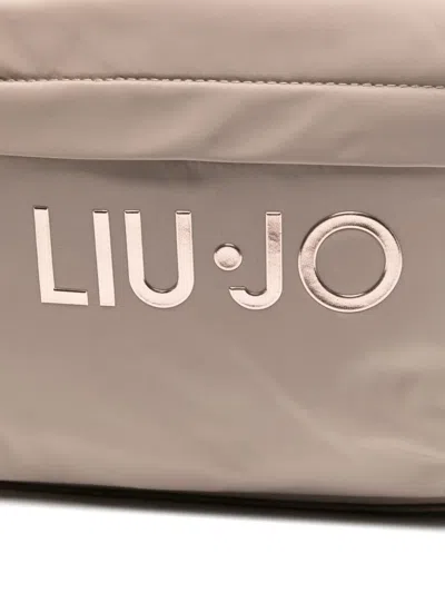 Liu •jo Logo-plaque Backpack In Blue
