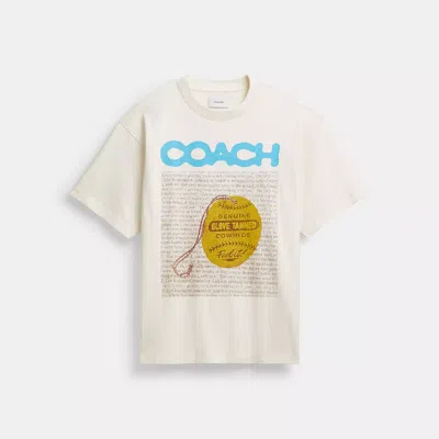 Coach Relaxed Collage Graphic T-shirt In Multi