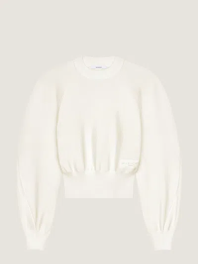 Givenchy Pull Cocoon En Laine Et Viscose In White