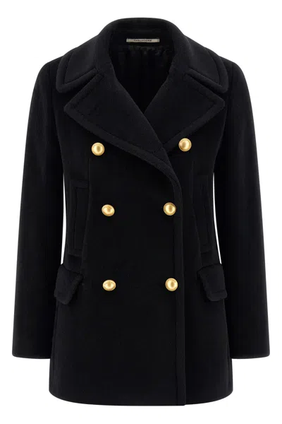 Tagliatore 'blanche' Coat In Black